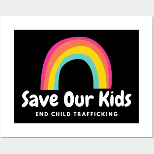 Save our Kids - End Child Trafficking Posters and Art